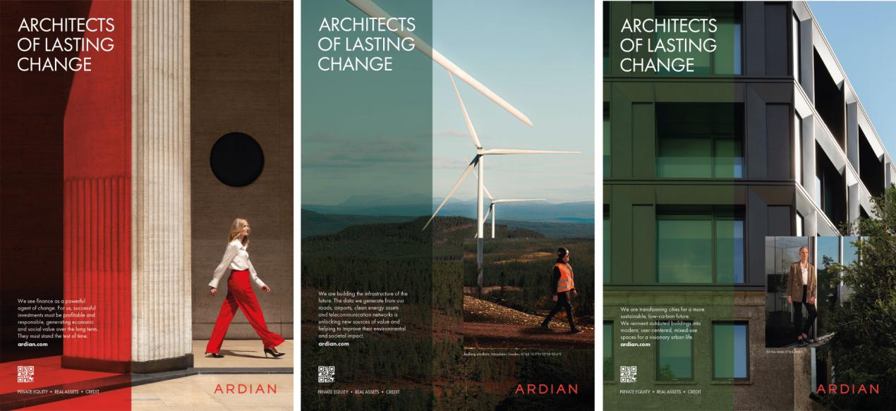 Architects of Lasting Change The Ardian Collection advertising